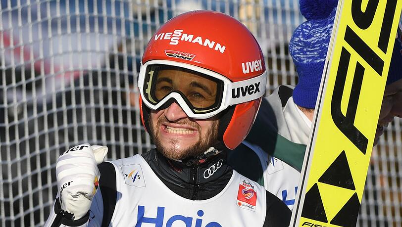 Sein größter Erfolg: Markus Eisenbichler wurde 2019 Skisprung-Weltmeister von der Großschanze.