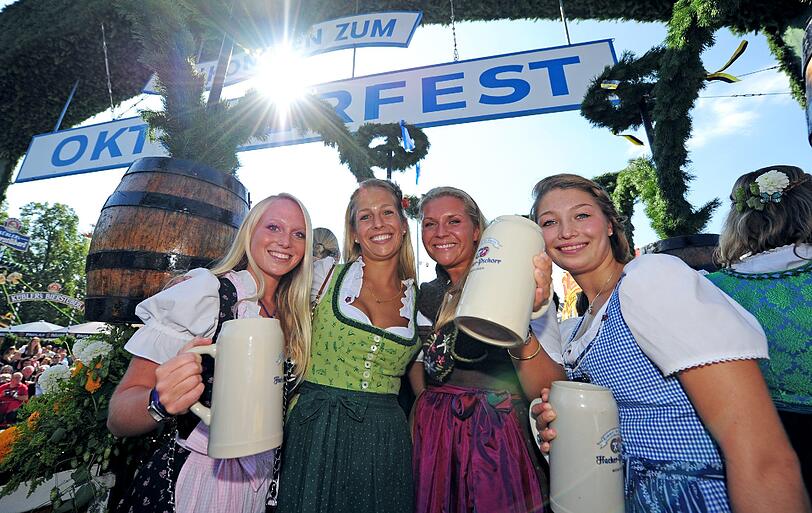 So schön ist es nur auf der Wiesn