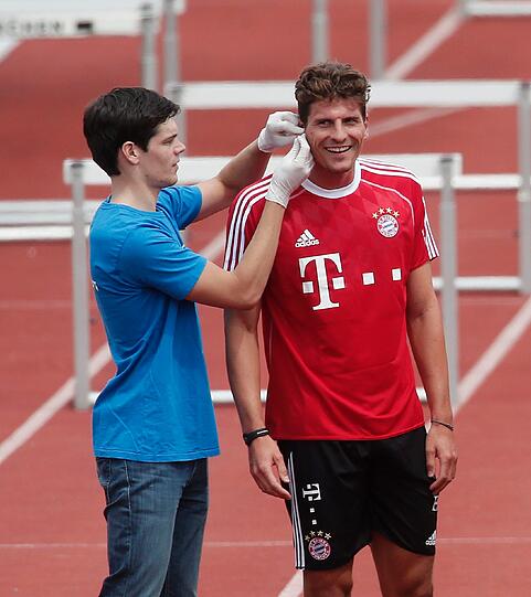 FC Bayern: Olympiapark: Die Bayern beim Laktattest - die Bilder! - FC Bayern - Abendzeitung München
