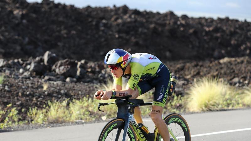 Triathlon: Ironman-WM auf Hawaii. Sebastian Kienle aus Deutschland fährt Fahrrad beim Ironman. Foto: David Pintens/BELGA/dpa/Archivbild Triathlon: Ironman-WM auf Hawaii. Sebastian Kienle aus Deutschland fährt Fahrrad beim Ironman. Foto: David Pintens/BELGA/dpa/Archivbild