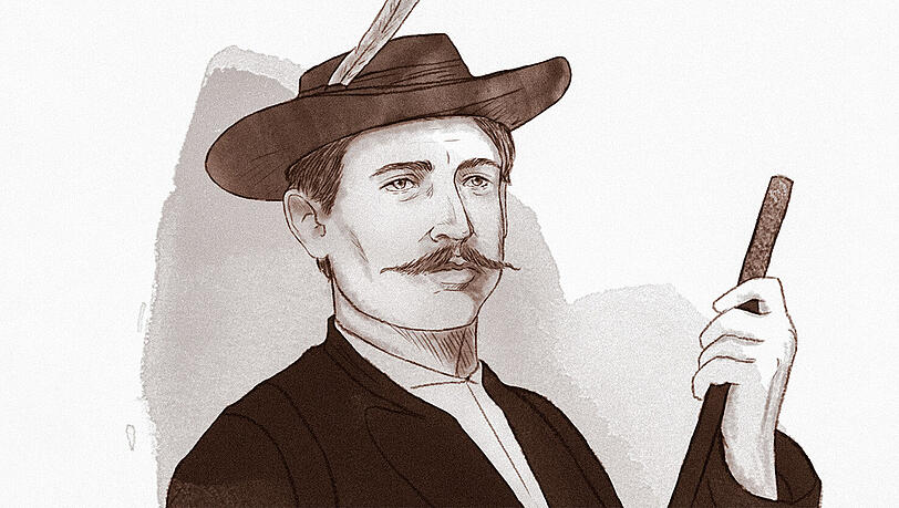 Als Wilderer und Schurke bekannt im ganzen Bayernland: Georg Jennerwein.