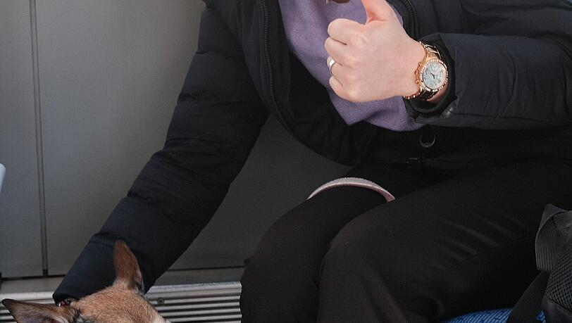 Super findet Caterina Balzar die neue  Tram-Linie. Sie kommt jetzt ohne Umsteigen zu ihrer Arbeit nach Pasing