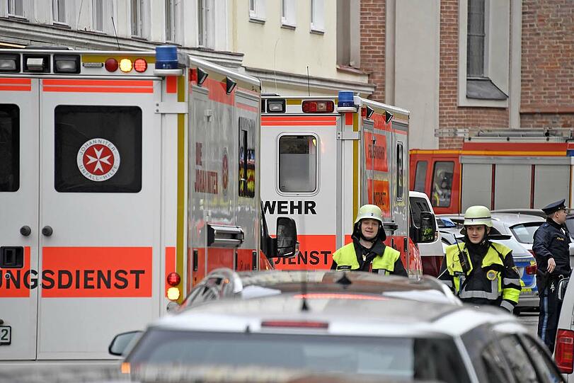 Grund für die Alarmierung war eine Stinkbombe.