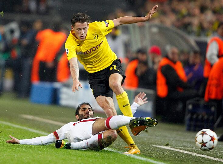 Borussia Dortmund gewinnt mit 4:1 gegen Galatasaray Istanbul. Die Bilder des Spiels.