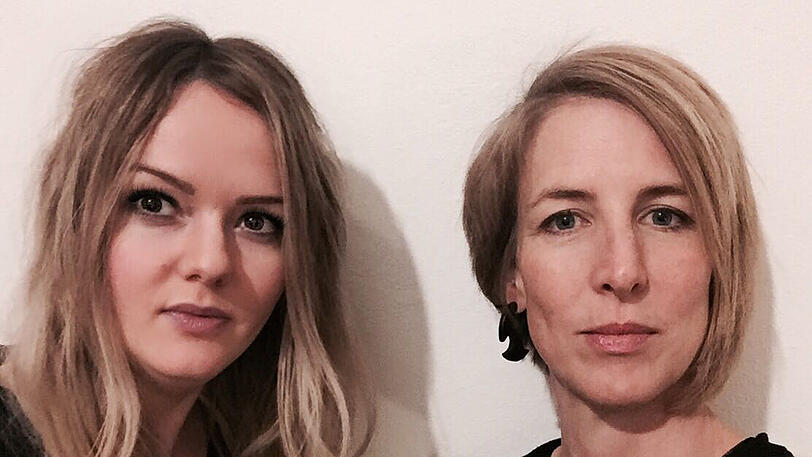 Mona Fuchs (l.) und Katrin Habenschaden verzichten heuer auf Konsum.