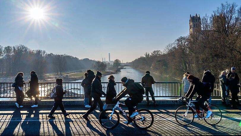 Die M&uuml;nchner fahren auch im Winter h&auml;ufiger Rad. Wo hat die Stadt die Infrastruktur f&uuml;r sie verbessert?