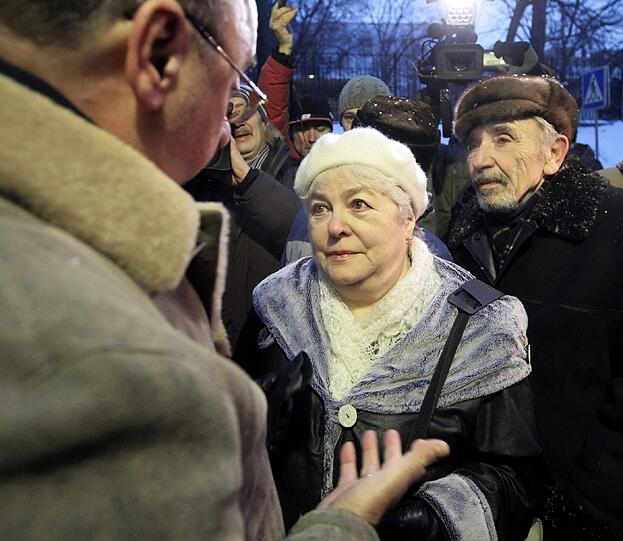 Die Eltern von Michail Chodorkowski, Marina und Boris im Jahr 2010.