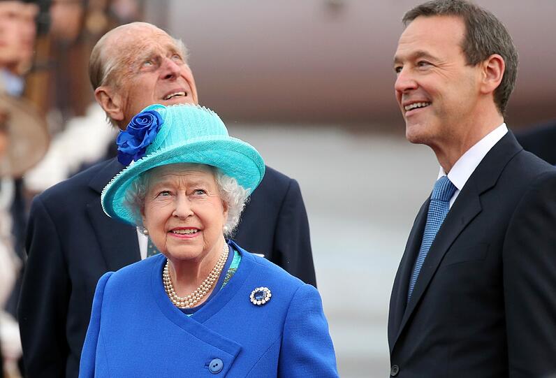 Die Queen ist in Berlin angekommen. Klicken Sie sich durch die Bilderstrecke!