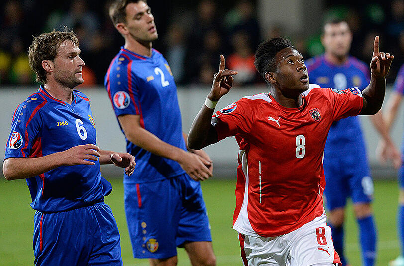 David Alaba will auch bei der EM in Frankreich für Österreich jubeln.