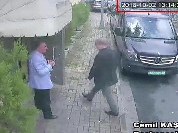 Auf den Mord an dem saudischen Journalisten Jamal Khashoggi (r.) hatte die Bundesregierung mit dem Stopp von Rüstungsexporten nach Saudi-Arabien reagiert.