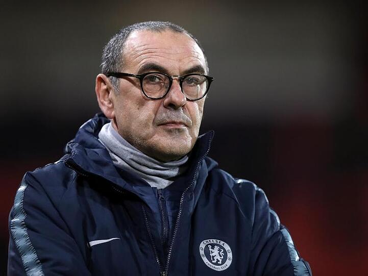 Chelsea-Coach Maurizio Sarri wollte die Niederlage gegen den AFC Bournemouth genau aufarbeiten.