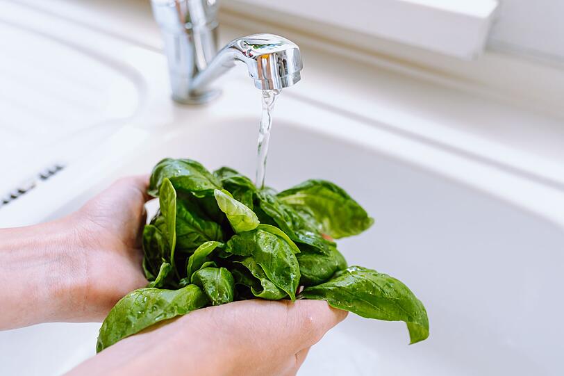 Die Zubereitung von Pesto ist nicht sonderlich kompliziert. Es gibt jedoch Tricks, die zum Gelingen beitragen und die Anwendung erleichtern. Achten Sie etwa beim Waschen der Basilikumbl&auml;tter darauf, sie zwar gut zu reinigen, aber nicht zu viel und zu hei&szlig;em Wasser auszusetzen. Sonst wird auch der Geschmack weggesp&uuml;lt. Um diesen nicht zu verw&auml;ssern, tupfen oder schleudern Sie hinterher alles trocken.