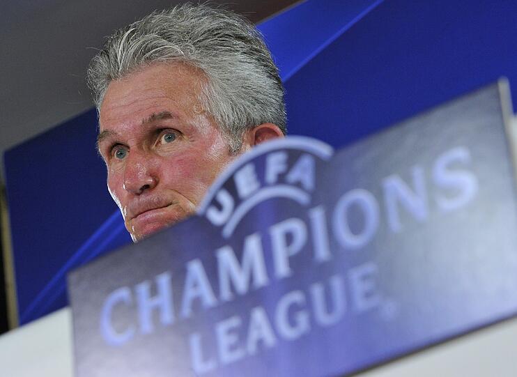 Jupp Heynckes, der Trainer des FC Bayern München,, hat die Champions League fest im Blick.