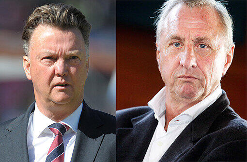 Das Chaos beim niederländischen Top-Klub Ajax Amsterdam geht weiter: Zehn Trainer der Fußballschule von Ajax und Idol Johan Cruyff ziehen gegen die Ernennung von Louis van Gaal zum Direktor vor Gericht.