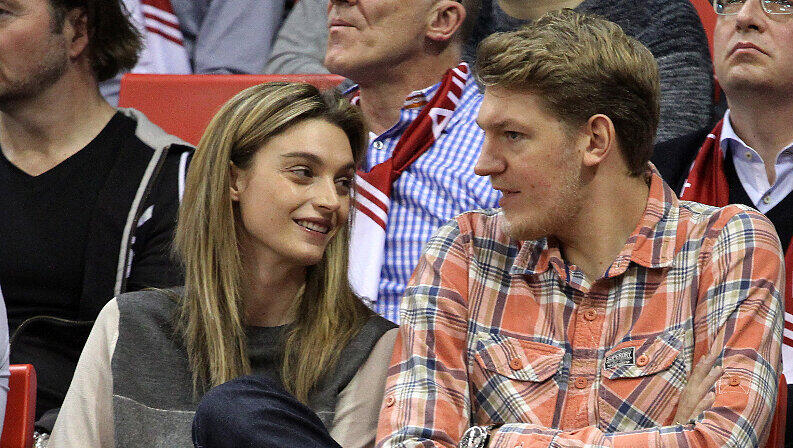 Jan Jagla mit seiner Frau Ivana. Jan Jagla mit seiner Frau Ivana.