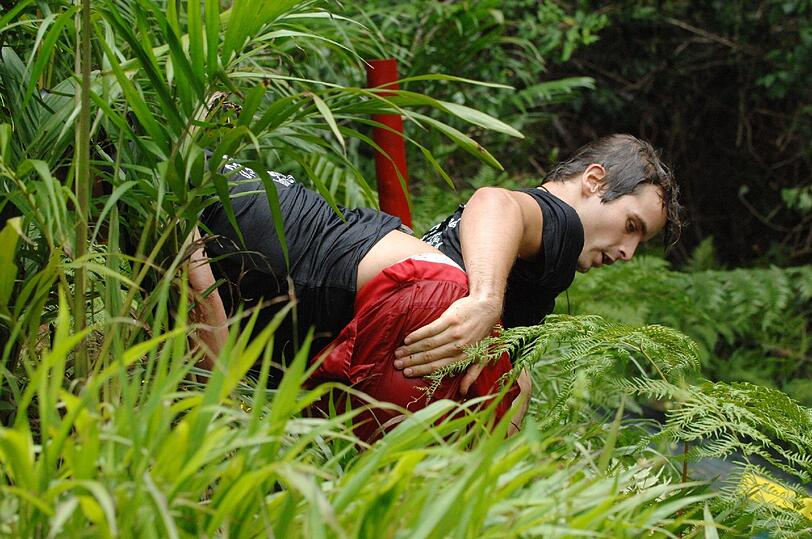 Feurige Prüfung im Dschungelcamp. Die Bilder