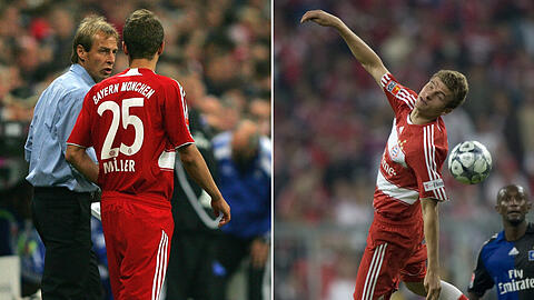 Thomas Müller feierte vor zehn Jahren sein Bundesligadebüt für den FC Bayern.