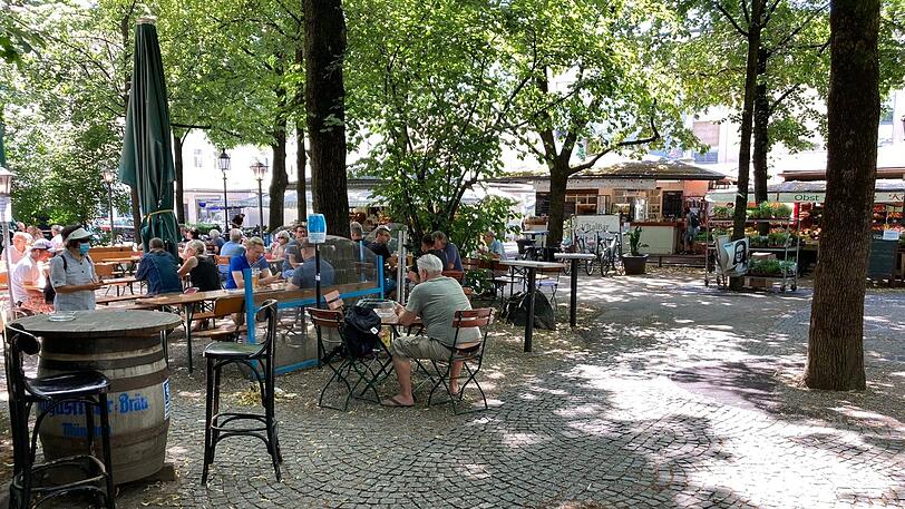 Bis zu drei Jahre Bauzeit: Ab September endet die Idylle auf dem Elisabethmarkt.
