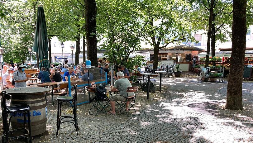 Bis zu drei Jahre Bauzeit: Ab September endet die Idylle auf dem Elisabethmarkt.