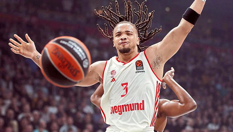 Mit seiner Aggressivität kamen die Bayern noch mal etwas heran: Aufbauspieler Carsen Edwards.
