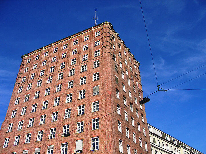 Das Städtische Hochhaus in der Blumenstraße blieb am Freitag geschlossen.