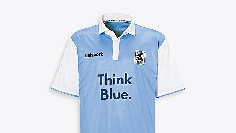 Und nochmal im Detail: Das Löwen Heim-Trikot ...