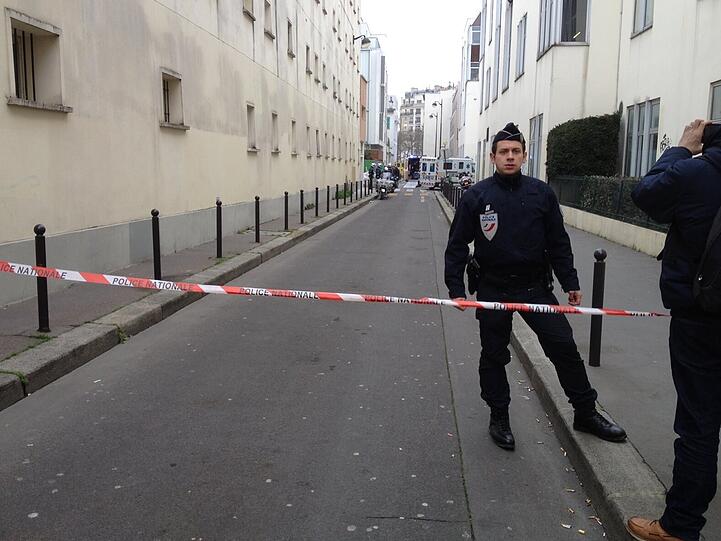 Mord-Massaker in Paris: Bilder vom Terror-Anschlag auf "Charlie Hebdo"