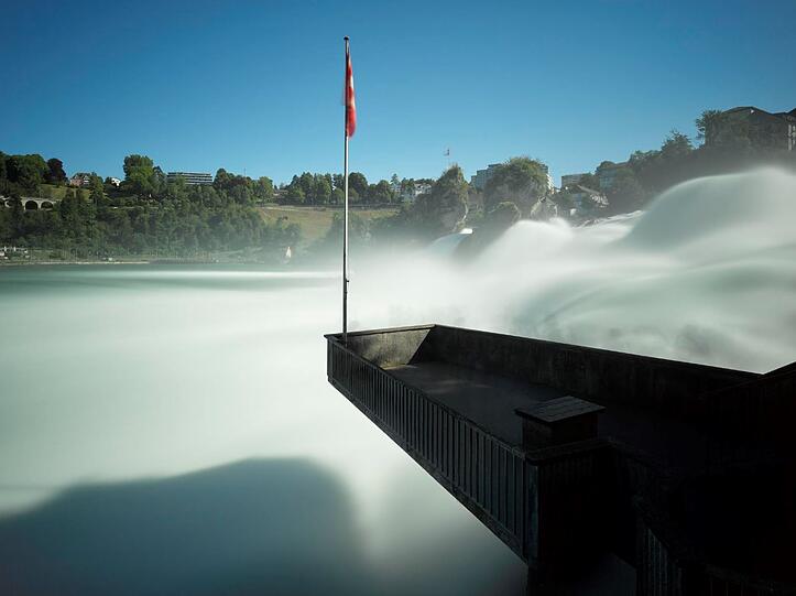 Der Rheinfall: 1,5 Millionen Menschen bestaunen ihn jährlich.