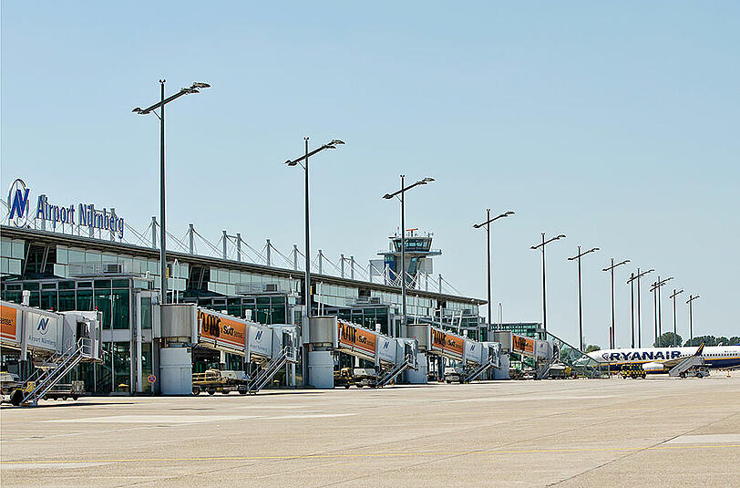 Der Flughafen Nürnberg. (Archivbild)