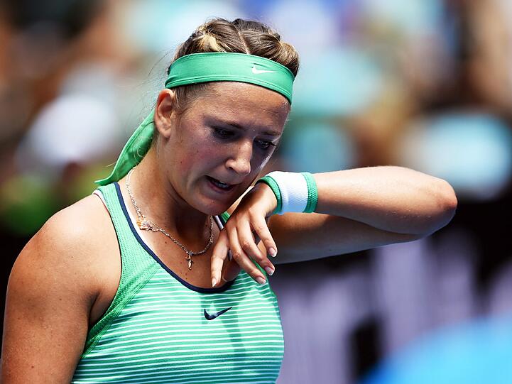 Vergab im zweiten Abschnitt fünf Satzbälle: Victoria Asarenka.