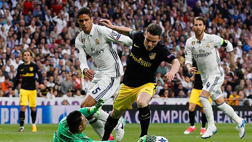 Eine schwere Aufgabe wird das Halbfinal-Rückspiel für Atlético Madrid. Eine schwere Aufgabe wird das Halbfinal-Rückspiel für Atlético Madrid.