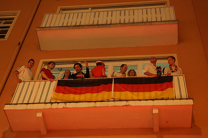 Was für eine Party! Nach dem WM-Sieg herrschte auf Münchens Straßen Ausnahmezustand. Die Bilder.