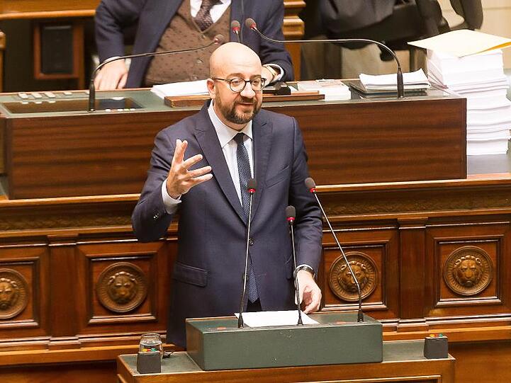 Hat seinen Rücktritt angekündigt: Belgiens Ministerpräsident Charles Michel.