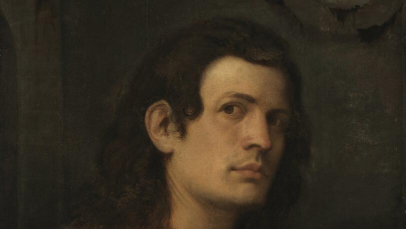 Typisch Giorgione: Sein junger Venezianer (1505/10) dreht sich um, neugierig, erwartungsvoll, deshalb kann man sich seinem Blick nicht entziehen. Typisch Giorgione: Sein junger Venezianer (1505/10) dreht sich um, neugierig, erwartungsvoll, deshalb kann man sich seinem Blick nicht entziehen.
