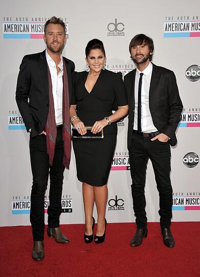 Charles Kelley, Hillary Scott, cDave Haywood von der Band Lady Antebellum