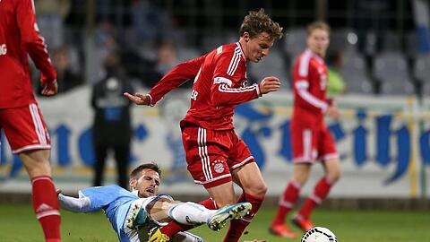 Am Mittwochabend traf der TSV 1860 II auf den FC Bayern II