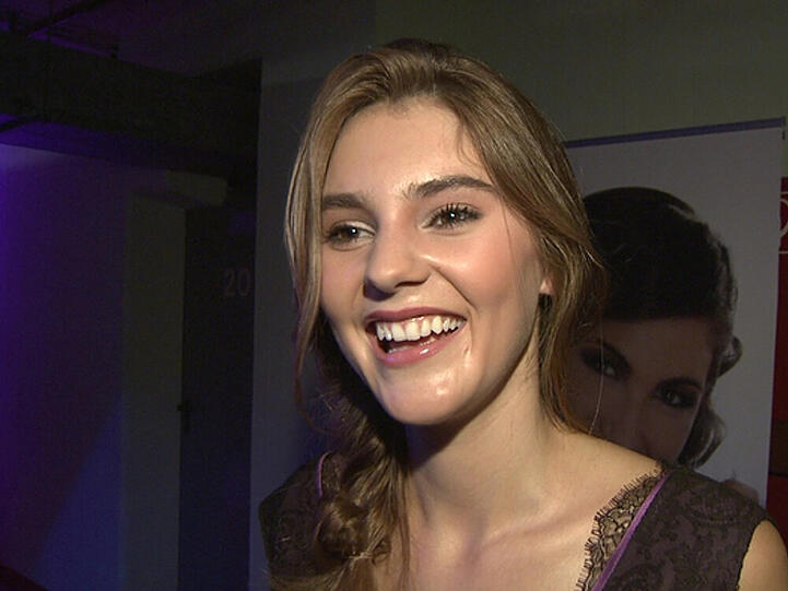 Stefanie Giesinger bleibt trotz des Erfolgs bodenständig