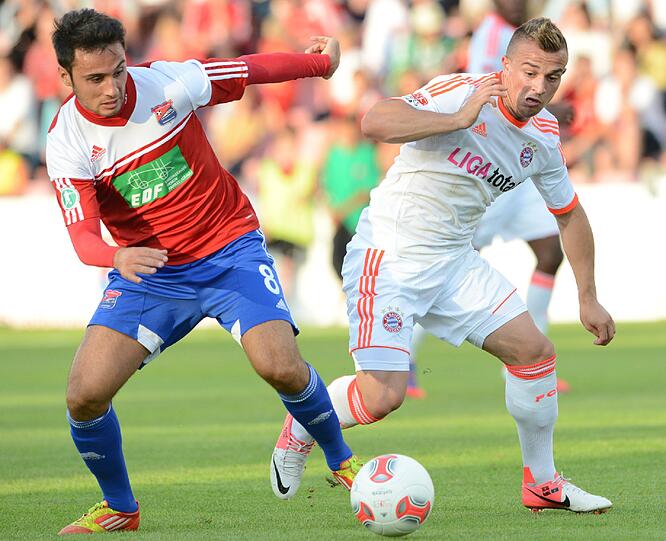 Der FC Bayern testet gegen Spvgg Unterhaching - Die Bilder vom Spiel