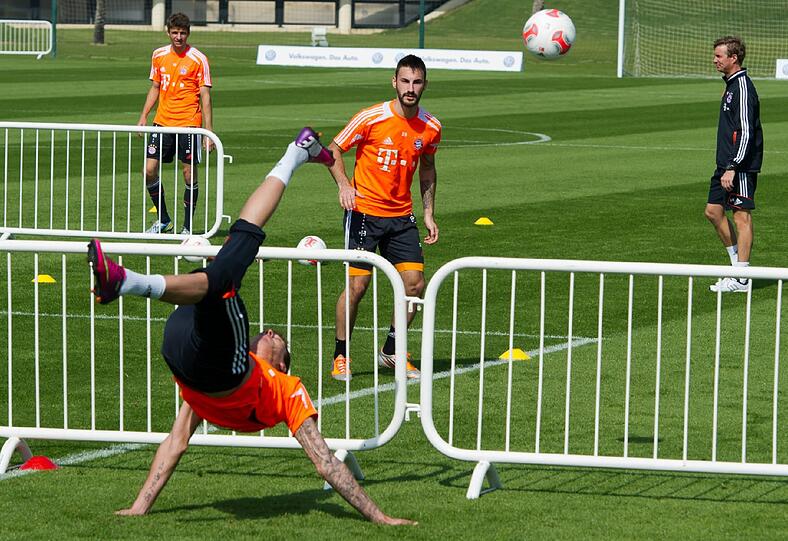 Tag 5 im Trainingslager des FC Bayern: Die Bilder aus Doha/Katar