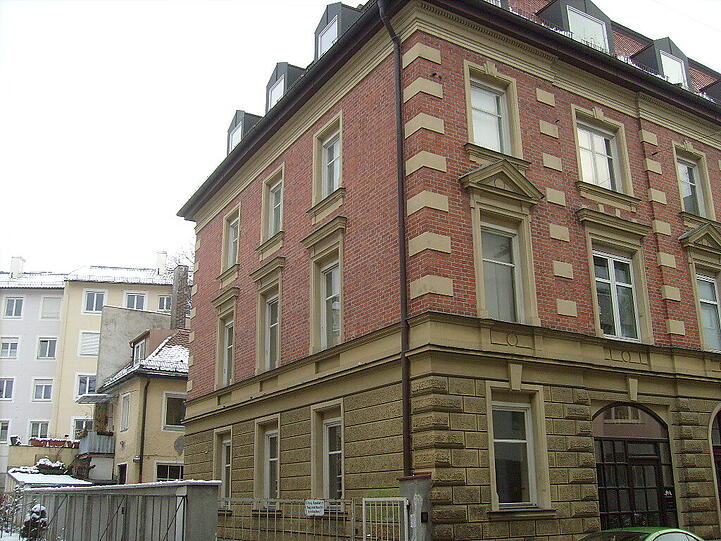 20 Jahre wohnten Handls hier im Rückgebäude in Schwabing.