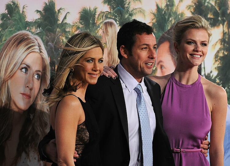 Deutschland-Premiere in Berlin: "Meine erfundene Frau" - die Hauptdarsteller Jennifer Aniston, Adam Sandler und Brooklyn Decker ließen sich in der Hauptstadt blicken