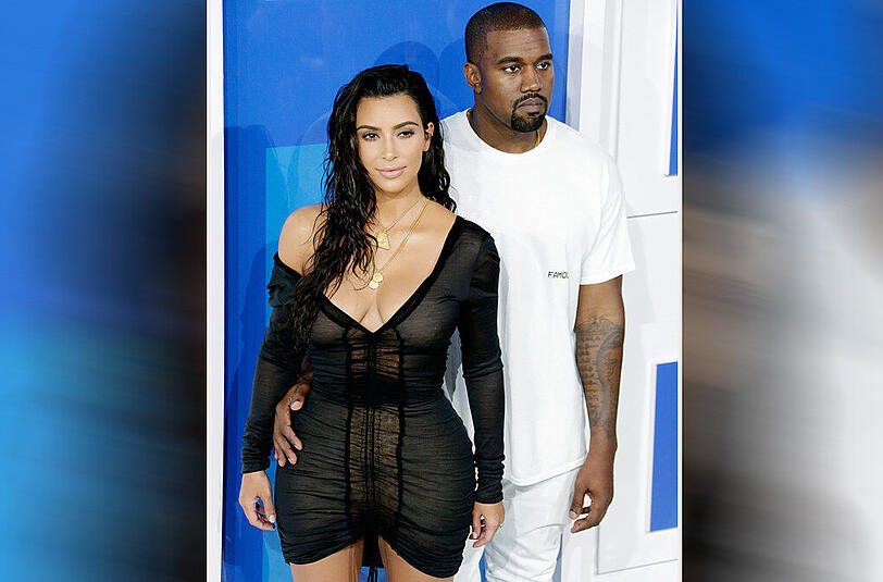 Traumpaar: Kim Kardashian und Kanye West.