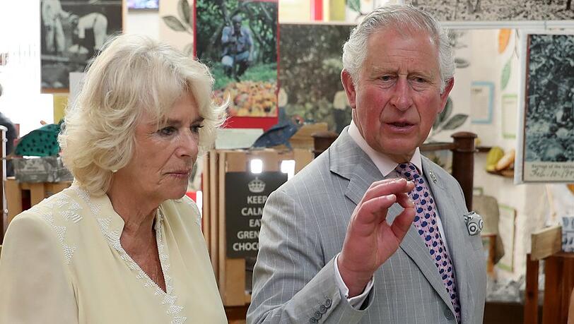 Charles und Camilla bei ihrer Karibik-Reise 2019. Charles und Camilla bei ihrer Karibik-Reise 2019.