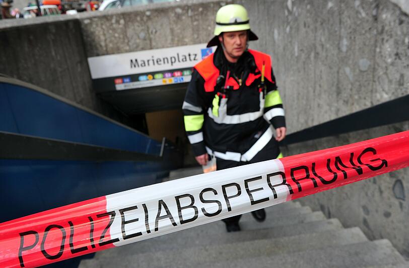 Feuerwehreinsatz am Marienplatz