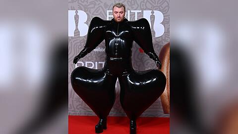 Sam Smith bei den Brit Awards in London.