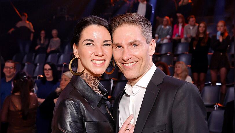 "Let's Dance"-Star Christian Polanc mit seiner Freundin Laura bei einem gemeinsamen Auftritt.