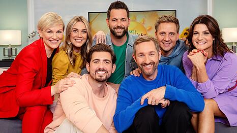 Marlene Lufen (re.) aus dem "Sat.1-Fr&uuml;hst&uuml;cksfernsehen" erinnert sich an einen besonders anstrengenden TV-Dreh zur&uuml;ck.