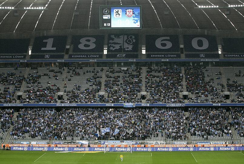 Künftig besser gefüllt? Die Allianz Arena beim Löwen-Heimspiel