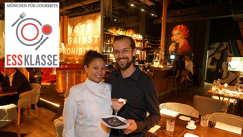 Lilian Schumann und Michael Urban sind die Gastgeber der Ess-Klasse im "La Boheme". Das Restaurant liegt in der Parkstadt Schwabing, hier gibt es ab Montag fünf eigens für die Abendzeitungleser kreierte Gänge mit einer Weinbegleitung von Rindchens Weinkontor.