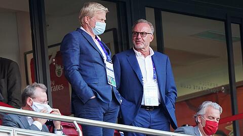 Wirtschaftlich stabil: Bayern um Kahn (l.) und Rummenigge.